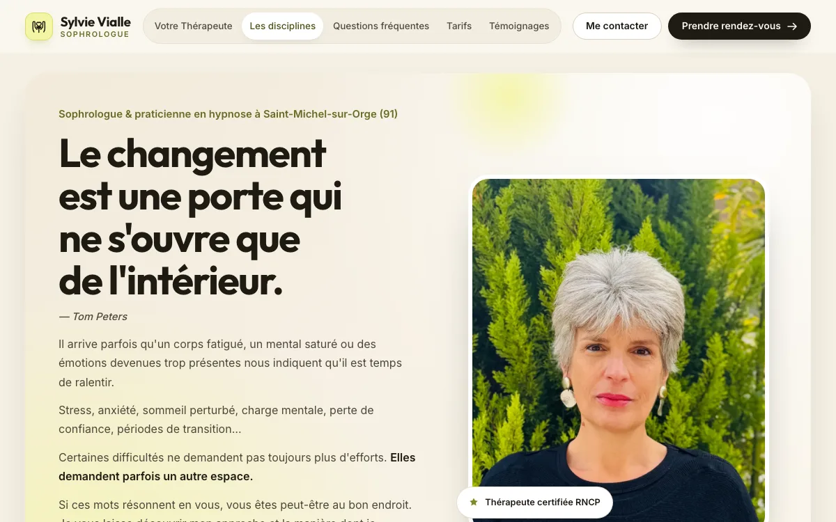 Page d'accueil — Sylvie Vialle