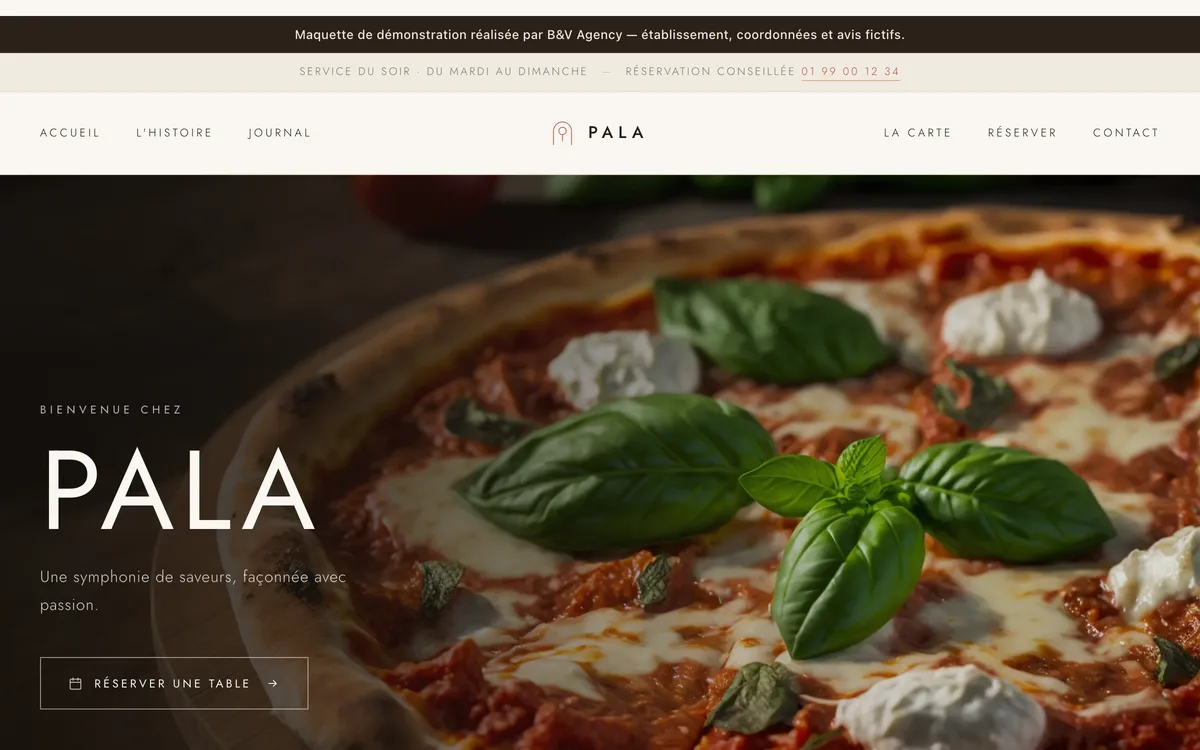 Page d'accueil — PALA